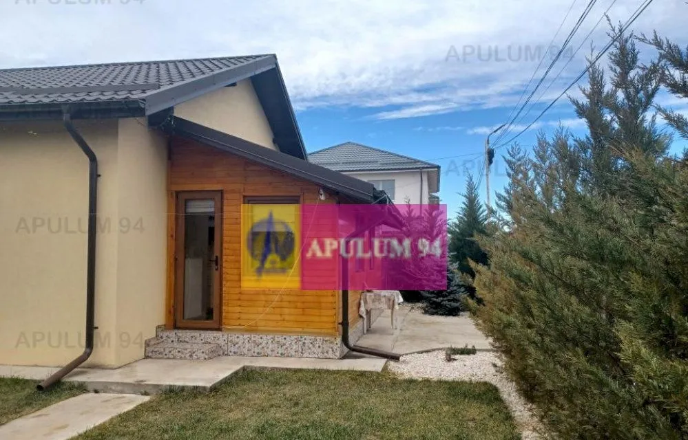 Casa 2020 parter pod garaj magazie curte 420 mp Sabareni