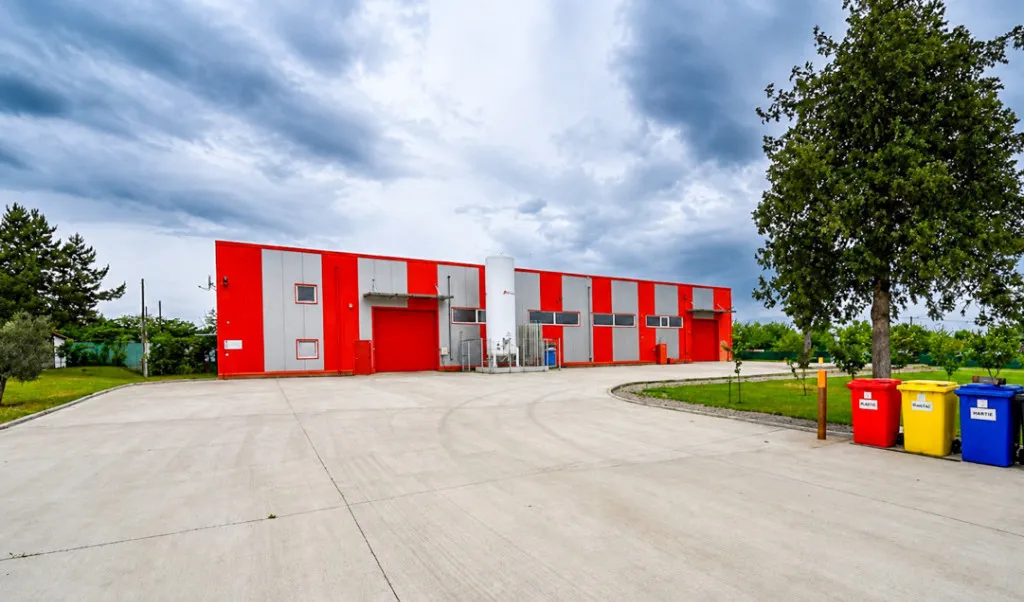 Hala moderna 837 mp teren 4 236 mp 90 kW - isu acc
