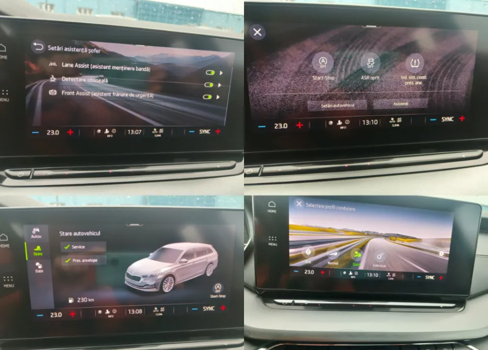 Skoda Octavia IV 2022 Ceasuri digitale full LED 12 490 eur