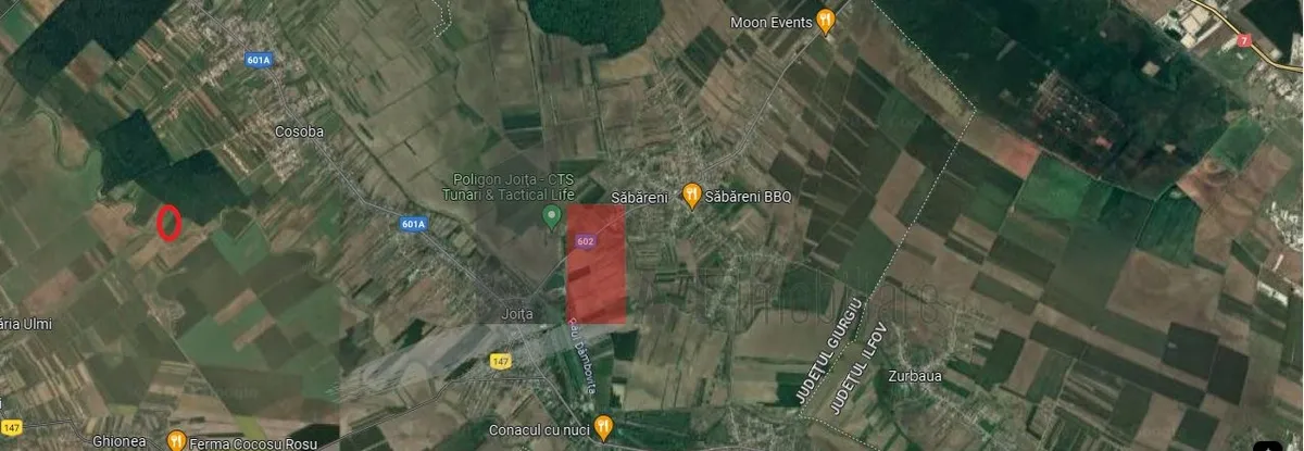 Teren intravilan padure Joita