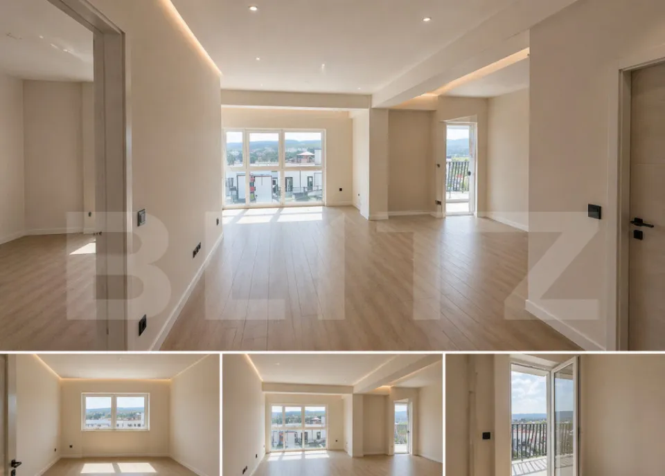Apartament 2 camere 52 mp terasa 73 mp finisat zona Dona