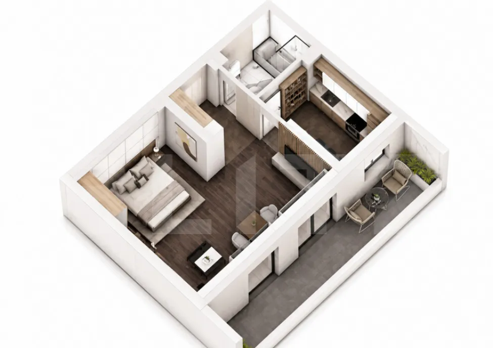 Studio 56 22 mp ansamblu cu 0 Comision la Achizitie zon