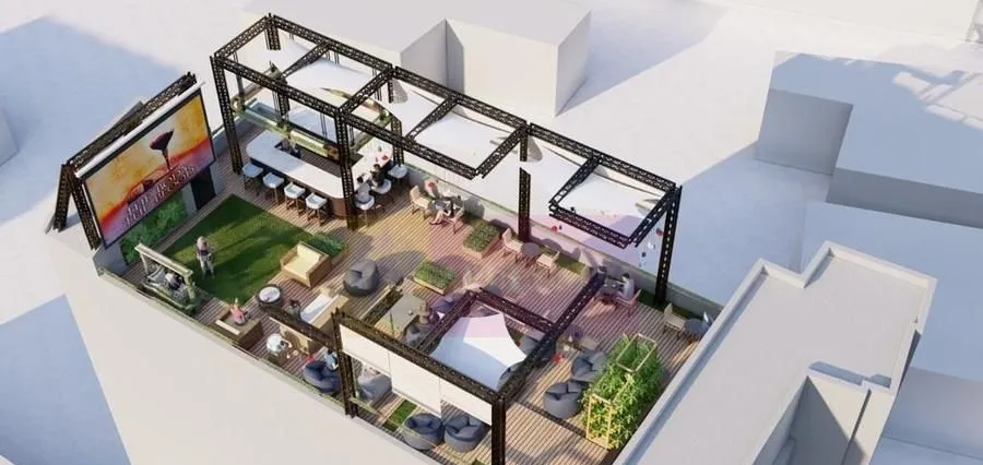 Unirii Camera de Comert Rooftop Penthouse scara privata lift 460mp