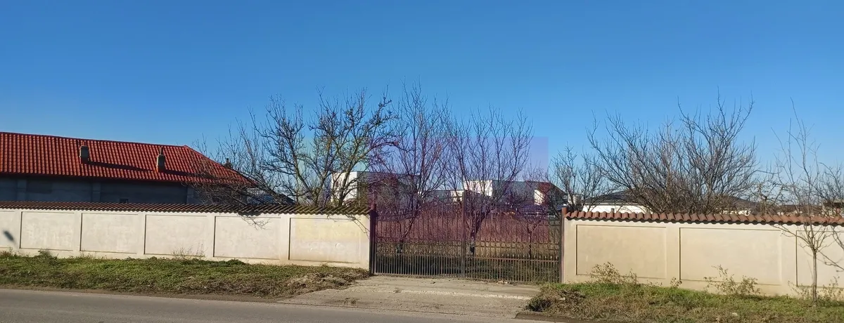 Sabareni teren construibil 2040 mp stradal cu utilitati