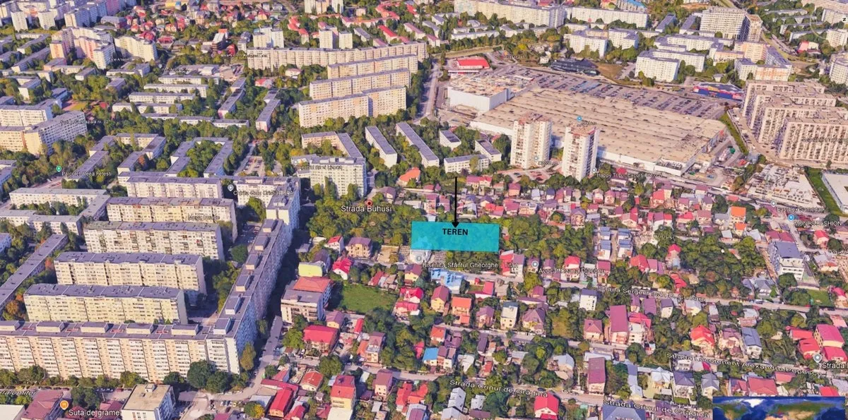 Ozana Titan Auchan teren de vanzare Construibil locuinte