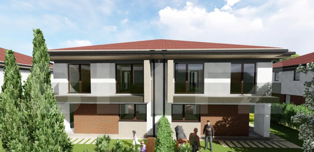 Casa 180 mp standarde nzeb garaj dublu in ansamblu prem