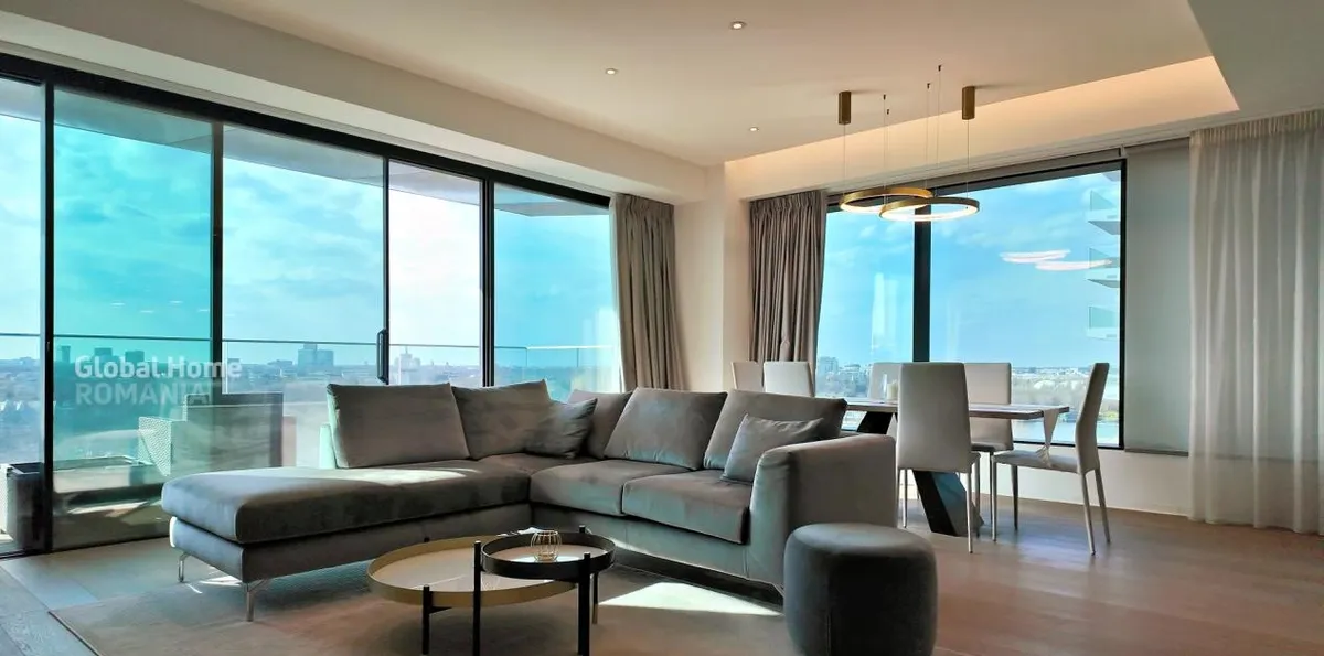Floreasca One Mircea Eliade 4 Rooms Terrace Open View Lemon Design