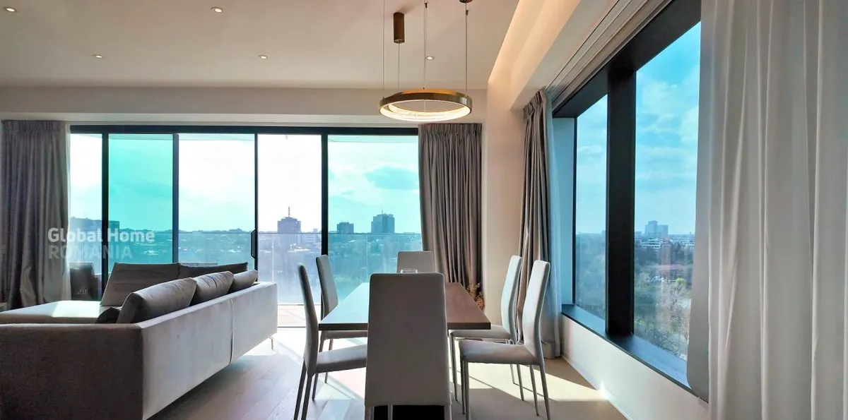 Floreasca One Mircea Eliade 4 Rooms Terrace Open View Lemon Design