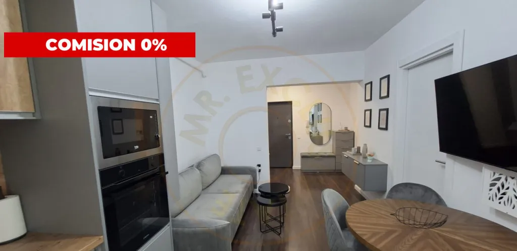 Studio modern bloc nou cu gradina proprie si loc de parcare