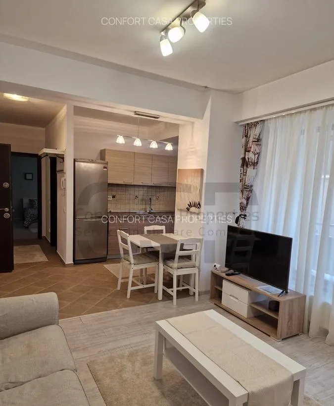 Ase Romana Dorobanti 2 camere mobilat utilat modern centrala termica