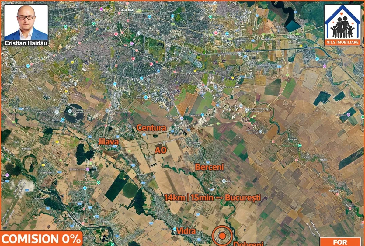 Vidra Dobreni teren intravilan 30 euro/mp