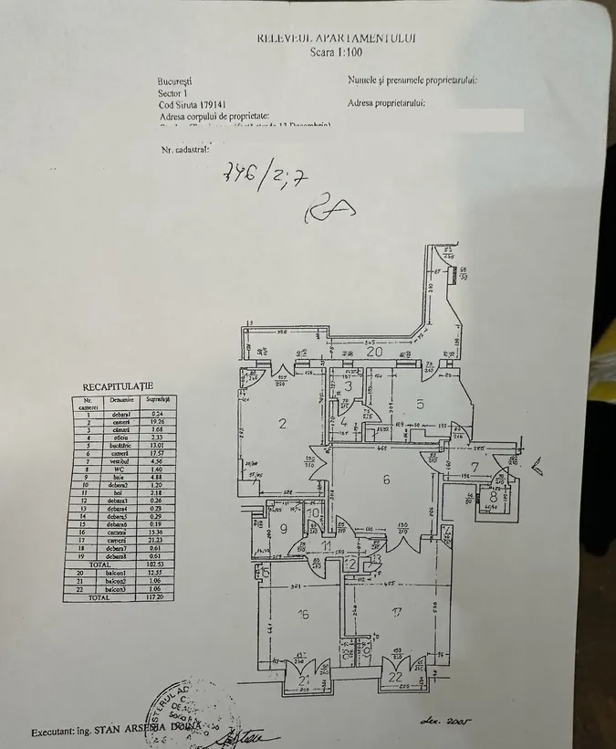 Ion Campineanu Victoriei Sala Palatului de vanzare 4 camere