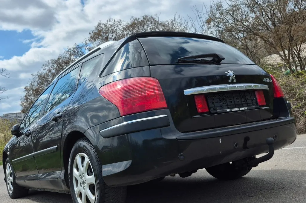 Peugeot 407 Combi Negru 2 0Hdi 136cp 16v Automatik primul proprietar in Rom acirc nia 1 775 eur