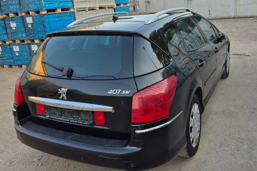 Peugeot 407 Combi Negru 2 0Hdi 136cp Automatik primul proprietar in Rom acirc nia 2 175 eur