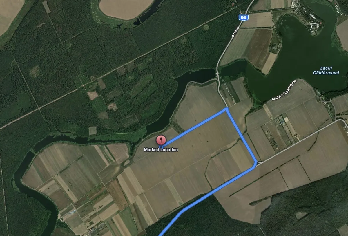 Gruiu Lacul Caldarusani Autostrada A3