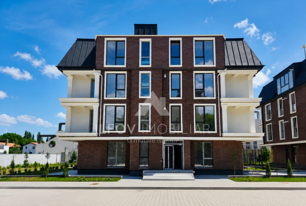 Apartament 2 camere cu gradina Otopeni bloc arhitectura uni