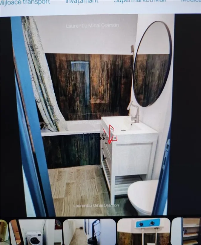 Doamna Ghica langa parc apartament decomandat mobilat si utilat in bloc reabilitat
