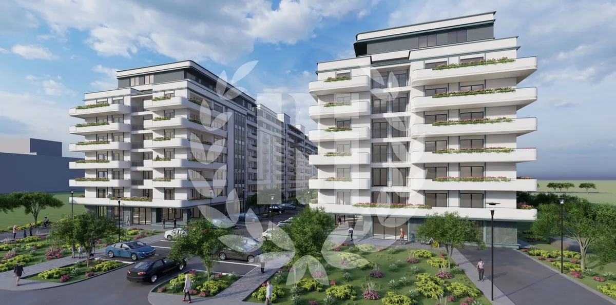 Apartament 1 camera zona de Nord 43 09 mp utili si curte
