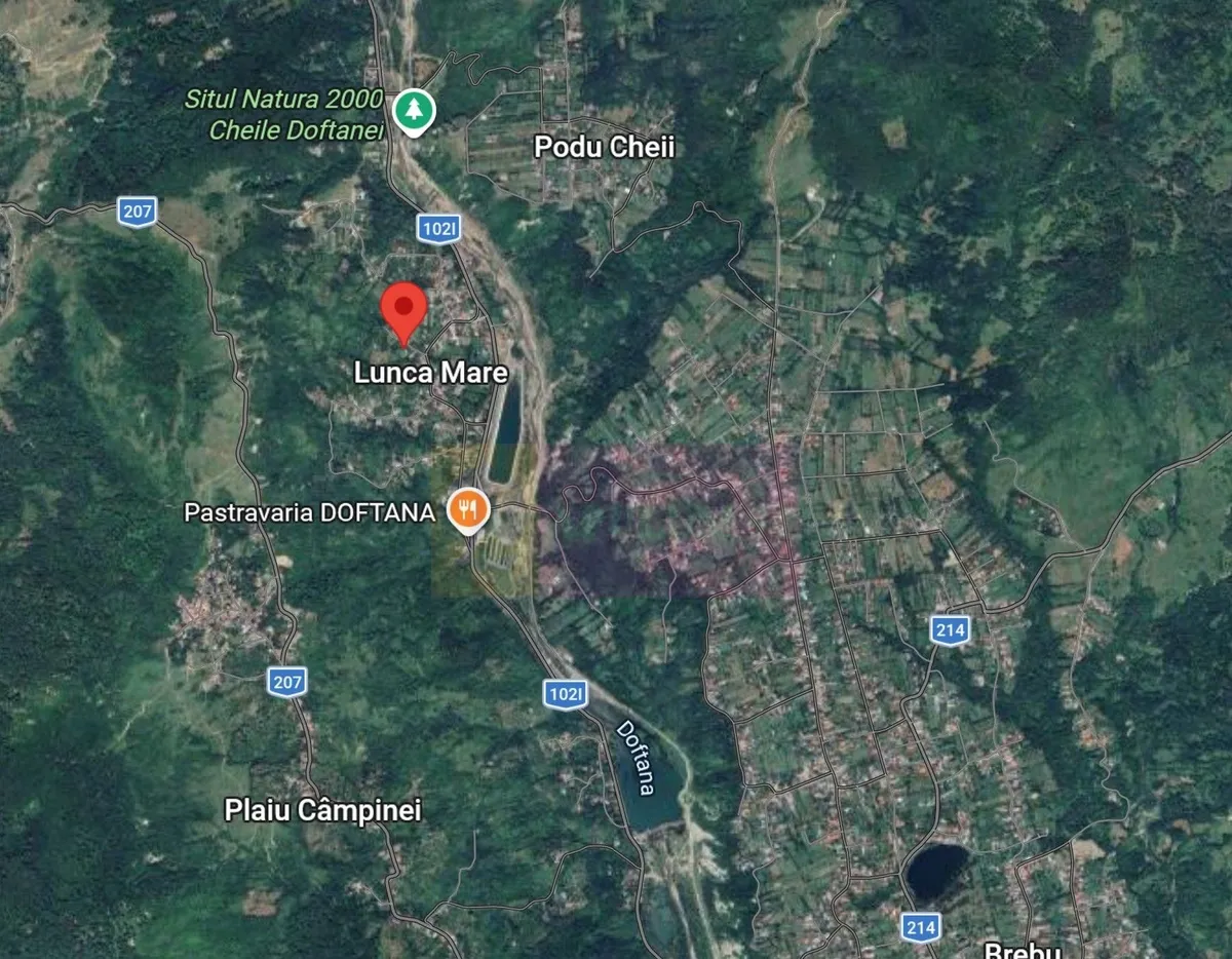 Teren intravilan 800 mp de vanzare in Lunca Mare