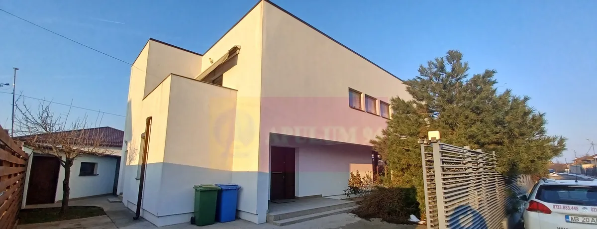 Sabareni vila 210 mp utili teren 508 mp la 12 km de Bucuresti
