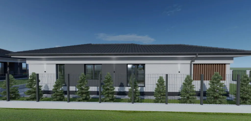Casa la rosu in Grosi 144 mp construiti teren 536 mp