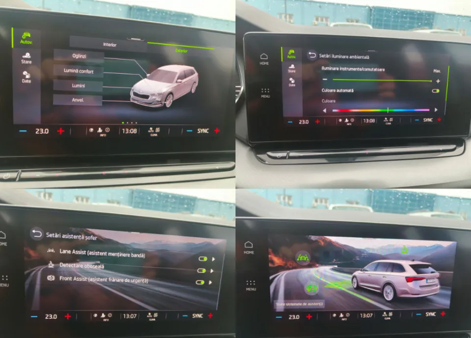 Octavia dsg 2022 inmatriculata acum FUUL LED ceasuri digitale 12 890 eur