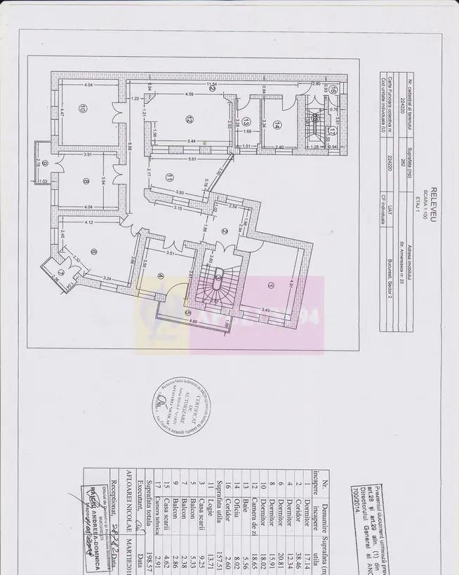 Imobil central inchiriat integral Armeneasca 23 Investitie