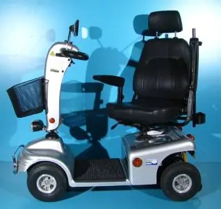 Scuter electric cu 4 roti pentru batrani Shoprider - 6 km/h