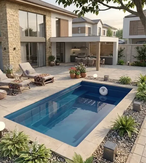 Piscina fibra de sticla