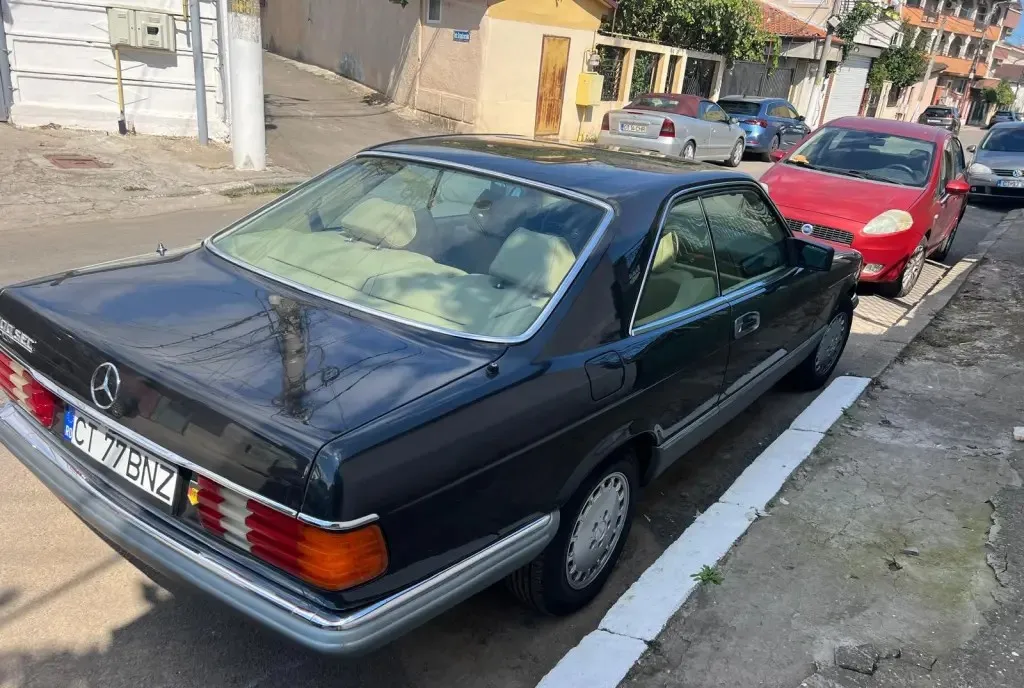 Mercedes Benz 500 SEC vehicul istoric 20 500 eur