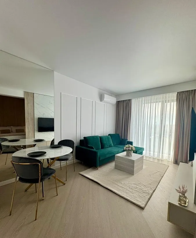 Studio Dublu Premium Priveliste spectaculoasa la apus Piscina Sala de Fitness