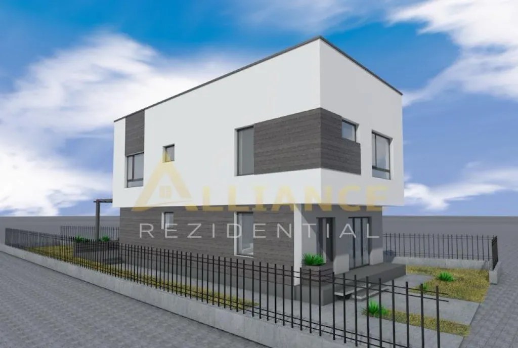 Casa P 1E 4 camere 3 bai dressing teren 70