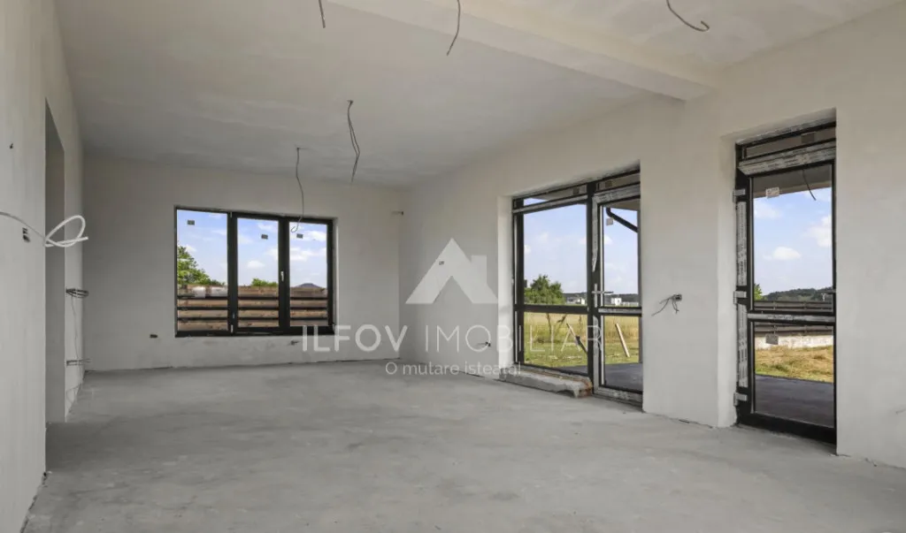 Casa 142mp 750mp teren Ghermanesti padure utilitat