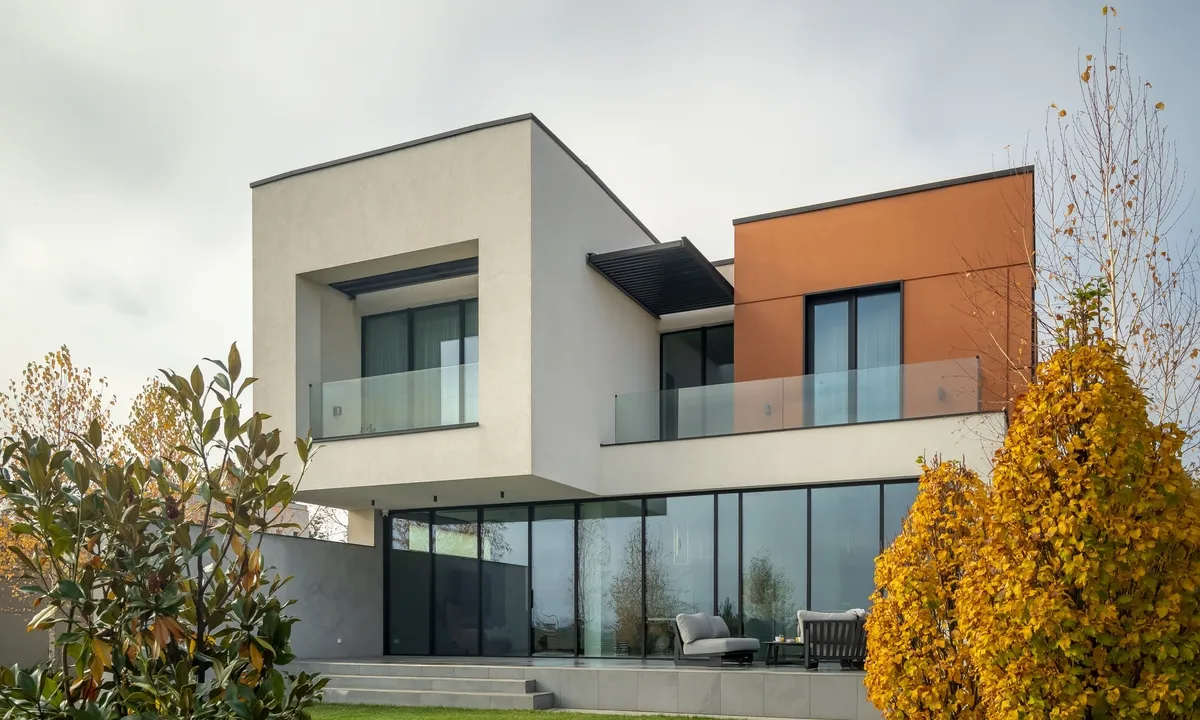 Sector 1 Bucuresti Smart Home nZEB spectaculoasa cu deschidere lac teren 2000 mp
