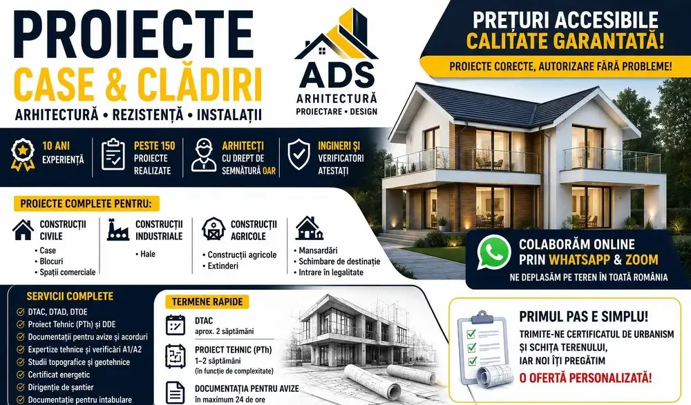 Proiecte Case DTAC Proiect Tehnic