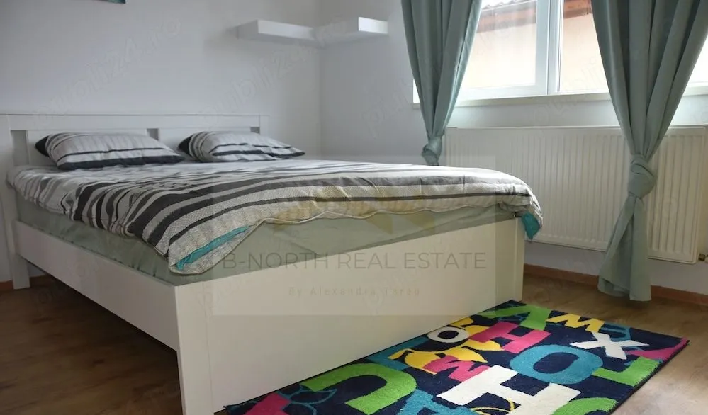 Popesti Leordeni apartament 3 camere de inchiriat 63 mp curte si gradina