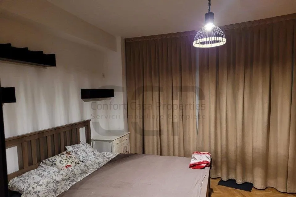 Calea Victoriei Stirbei Voda Cismigiu apartament 2 camere cu balcon mobilat