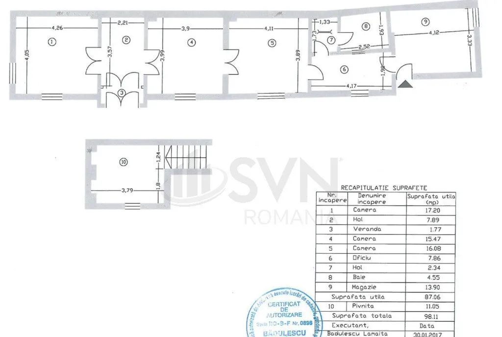 Casa 5 Camere Cismigiu Calea Victoriei Stirbei Voda