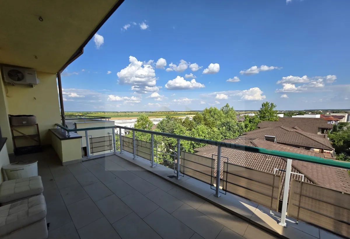 Penthouse 148mp cu terase75 mp si semineu Corbeanca