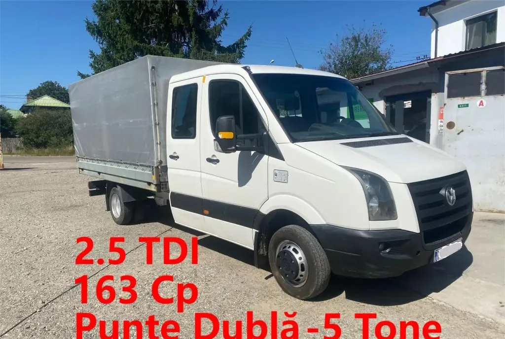 Volkswagen VW Crafter / Punte dubla / 163 Cp / DOKA / permis cat C variante auto 7 900 eur