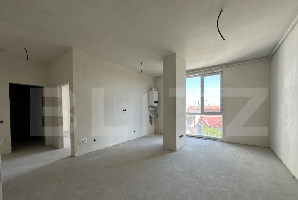 Apartament cu C F 2 camere 47 6 mp utili bloc nou Mar
