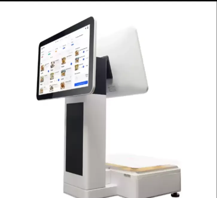 Sistem POS all-in-One cu ecran dublu de vanzare