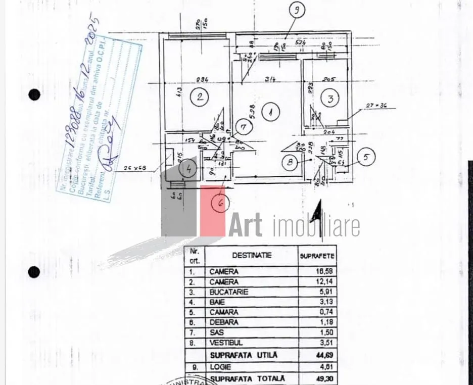 Apartament 2 camere Bd Obregia