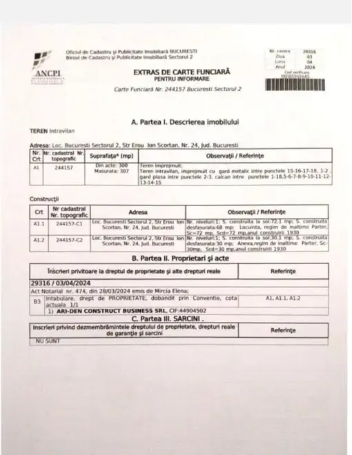 Vand teren intravilan