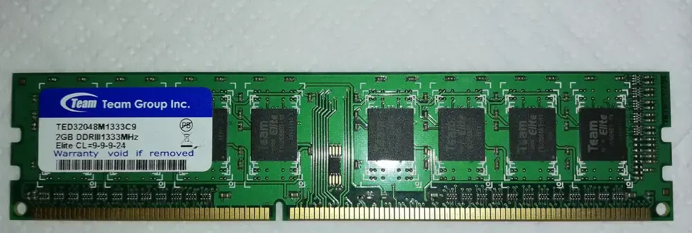 Memorie RAM DDR3 Team Elite 2 GB
