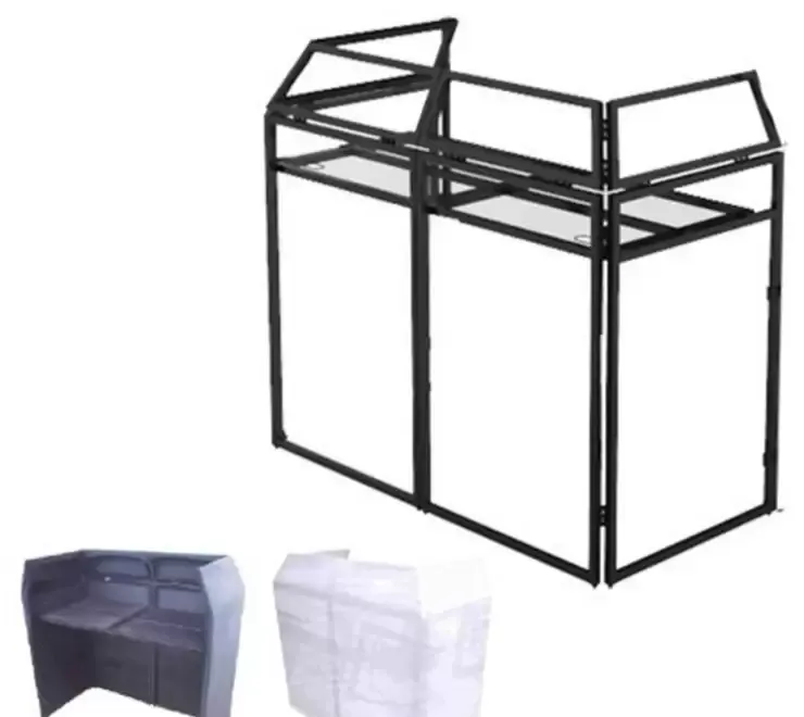 Pupitru DJ pliabil Ibiza Light DS40 130cm husa
