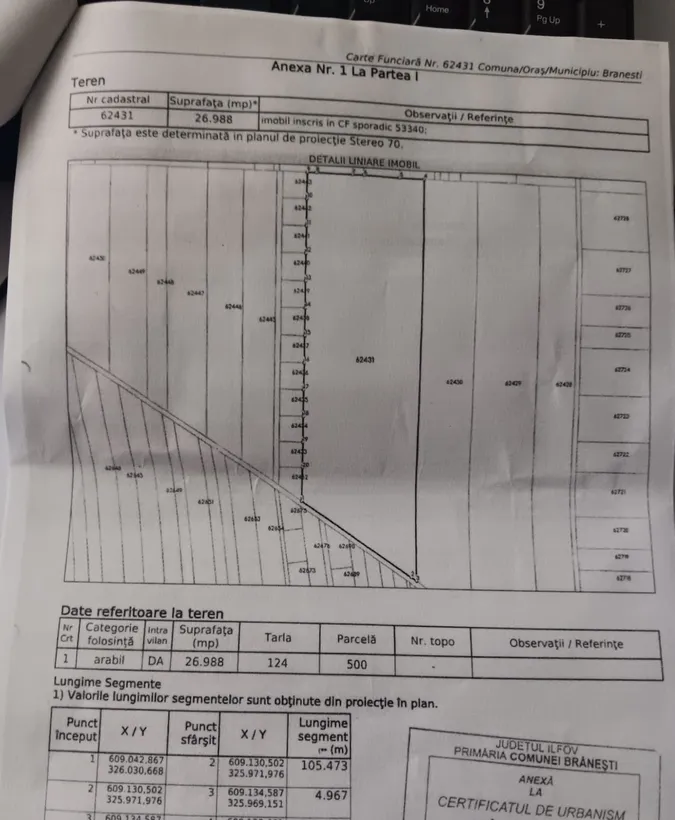 Branesti la 500 m de A2