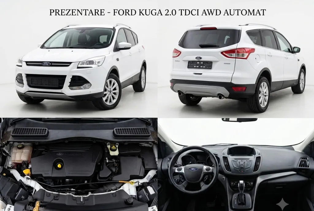 Ford Kuga II 2 0 TDCI Duratorq AWD 4x4 Automat Semi-Piele Icirc ncalzire Sc 8 250 eur
