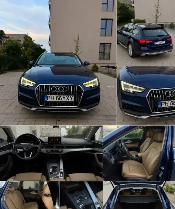 AUDI A4 Allroad an 2017 motor 2 0 190 CP Euro 6 cutie viteze automat 16 900 eur