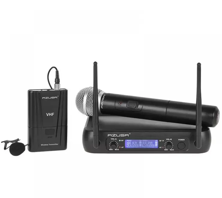 Set microfoane wireless Azusa MIK0142 VHF